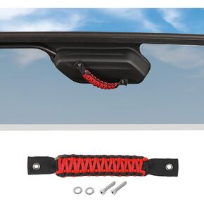JWWY Tailgate Window Handle Rear Door Windshield Handle Fit for 2018-2024 Jeep Wrangler JL JLU Interior Accessories 1pcs Nylon
