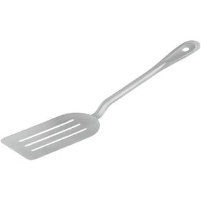 OCS Parts Pro Series Stainless Steel 3-Pack Kitchen Spatulas | Slotted | 14.5" Flexible Dishwasher Safe Food Turner Spatula and Cooking Utensil for Home and Commercial Kitchens