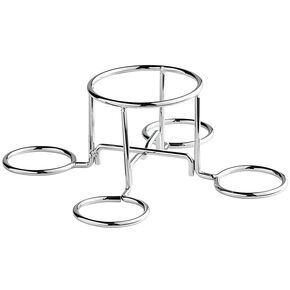 OCS Parts 3-Pack Beer Can Grilling Chicken Holders | 7-5/8" Stainless Steel Roaster Stands for Grilling, Smoking, BBQ and Roasting