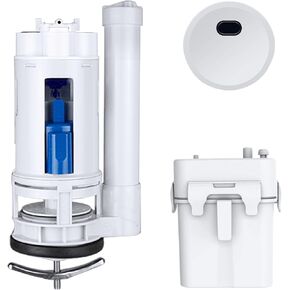 KERDE Touchless Toilet Flush Kit,Automatic Toilet Flusher,Dual Flush Valve Replacement Kit,Tank Accessories,Battery Powered,One-Piece Toilet Repair,2-inch Water Tank Accessories (12.in) 2L-29
