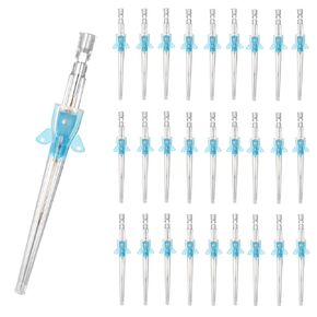 50PCS Veterinary Indwelling Needle,Veterinary IV Catheter,Disposable Veterinary Intravenous Catheters,Veterinary Instruments for All Sizes of Animals(22G)