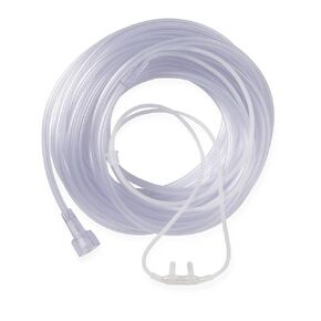 Medline SuperSoft Infant Oxygen Cannula with Universal Connectors, 7' Tubing Length, Pack of 50