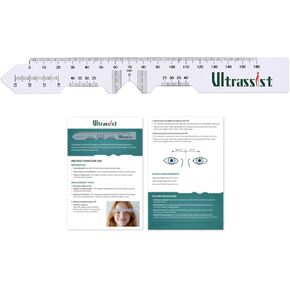 Pupillometers for Measuring Pupillary Distance (PD) with Electronic Instruction Manual, Transparent PD Ruler, Essential Tool for Single PD or Dual PD Measurement