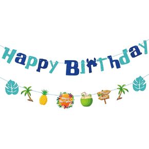GZDUCK Princess Happy Birthday Banner for Girls- Gold Princess Birthday Party Decorations, Pink Happy Birthday Banner with Castle, Crown for Girl 1st 2nd 3rd Birthday Baby Shower Decorations