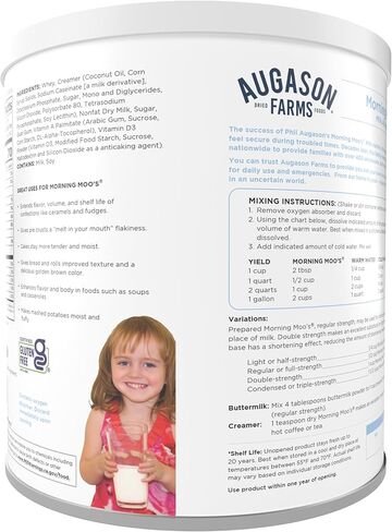 حليب أوغاسون فارمز مورنينج مو قليل الدسم 20 رطل (عبوة من قطعة واحدة) in Kuwait