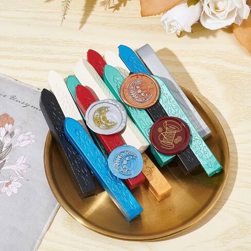 CRASPIRE Acorn Wax Seal Stamp Plant 25mm Sealing Wax Stamp Retro Removable Brass Head with Rosewood Handle for Wedding Birthday Envelopes Invitations Decoration Gift Packing in Saudi Arabia