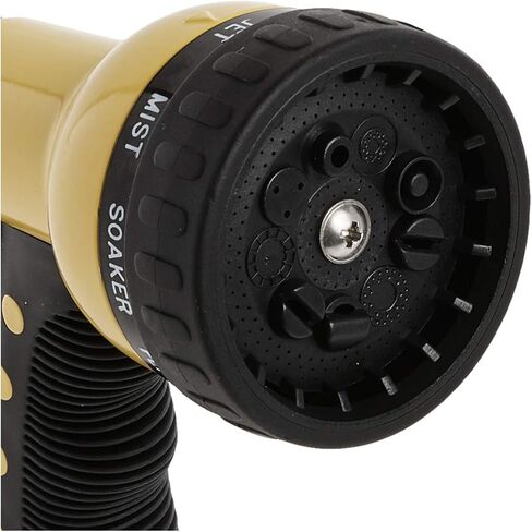 Dramm Available 12703 9-Pattern Revolver Spray Nozzle, Yellow in Kuwait