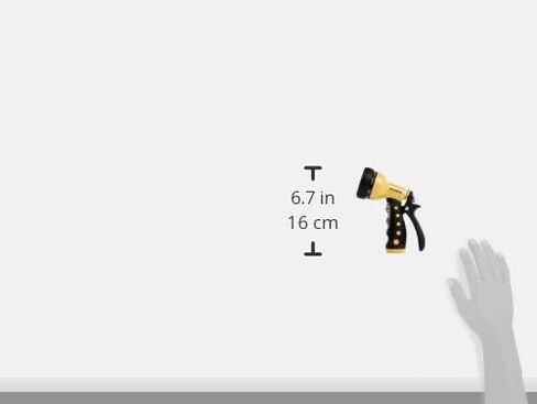 Dramm Available 12703 9-Pattern Revolver Spray Nozzle, Yellow in Kuwait