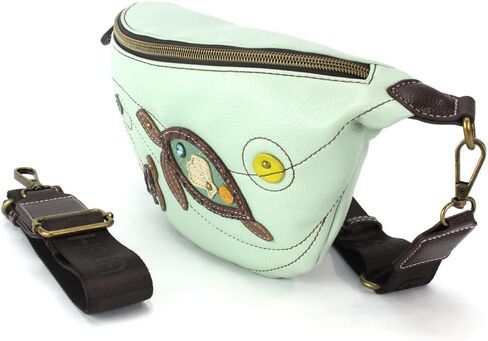CHALA Fanny Pack Women RFID Protected Sling Purse and Waist Bag with Two Adjustable Straps - Sunflower Group - navy in Saudi Arabia