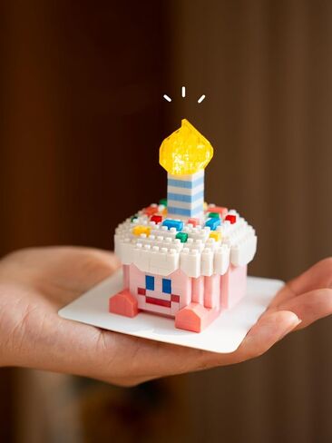 3 Set Happy Cake Party - Cute Cake Series Mini Bricks Micro Building Kit Toys, Desktop Ornaments Compatible with Nano for Kids in Saudi Arabia