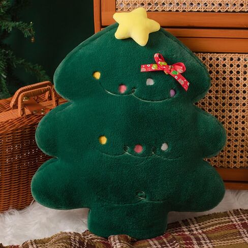 Christmas Pillows Candy Throw Pillow White Pillow Christmas Room Decorations Soft Winter Pillow Cute Plush Pillow Cushions for Couch Sofa Bed,22x13 Inch in Saudi Arabia