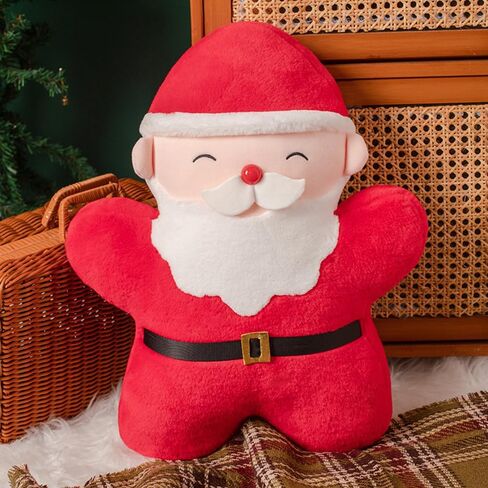 Christmas Pillows Candy Throw Pillow White Pillow Christmas Room Decorations Soft Winter Pillow Cute Plush Pillow Cushions for Couch Sofa Bed,22x13 Inch in Saudi Arabia