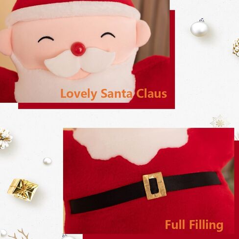 Christmas Pillows Candy Throw Pillow White Pillow Christmas Room Decorations Soft Winter Pillow Cute Plush Pillow Cushions for Couch Sofa Bed,22x13 Inch in Saudi Arabia