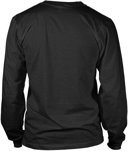 Distressed Black USA Flag - United States Unisex Long Sleeve Shirt in Saudi Arabia