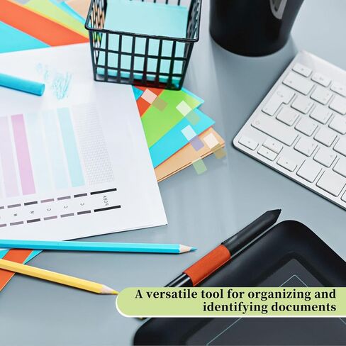Giantree A-Z Sticky Tabs, Colored Alphabetical Tabs Sticky Index Tabs Waterproof Self-Adhesive Letter Tabs 8 Sheets Alphabetical Index Tab Small Book Tabs for Textbook Notebooks Dictionary Files(208) in Saudi Arabia