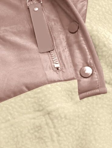 Ladmous Women's ColorBlock Fleece Jackets With Pockets Pullover in Saudi Arabia