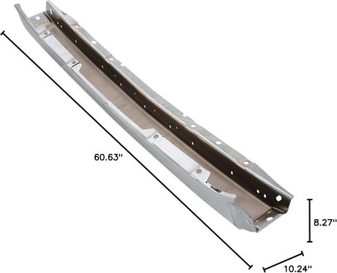 استبدال شريط الوجه الأمامي المصنوع من الفولاذ الكروم لشاحنة Chevy Silverado 1500 2007-2013 2500 3500 Truck 2007-2010 بدون فتحة مدخل هواء مركزية 15836961 GM1002830 in Saudi Arabia