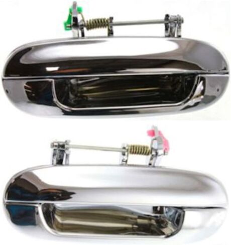 For Buick Rainier Exterior Door Handle Rear, Passenger Side Chrome (2004-2007)| Trim:All Submodels 15188972 in Saudi Arabia