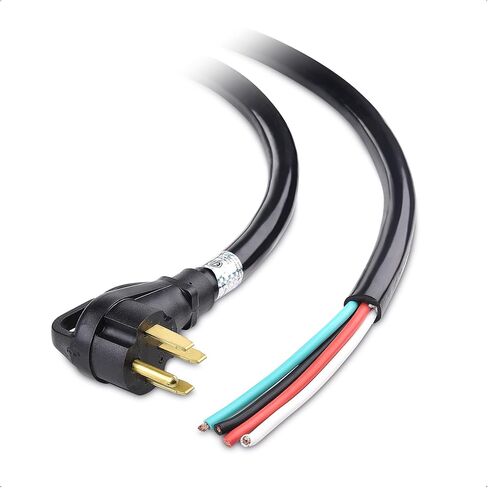 Cable Matters 4 Prong Replacement 50 AMP RV Power Cord, Generator Extension Cord/Generator Power Cord (NEMA 14-50P to 4 Wire) - 25 Feet in Saudi Arabia