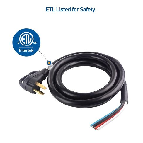 Cable Matters 4 Prong Replacement 50 AMP RV Power Cord, Generator Extension Cord/Generator Power Cord (NEMA 14-50P to 4 Wire) - 25 Feet in Saudi Arabia