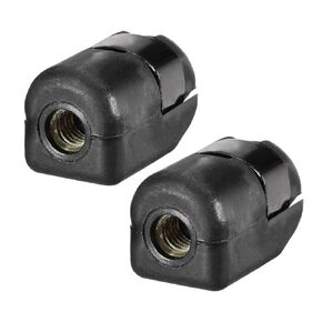 2pcs Gas Spring End Fitting Black Connector,Automotive Gas Spring Fittings,Black Gas Spring Connector