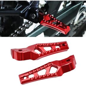 Passenger Foot Pegs Pedal for Sur Ron Ultra Bee 2022 2023,Billet Aluminum Motorcycle Passenger Footrest Footpegs Pedal Rests Brackets, Anti-rust and Durable (Black)