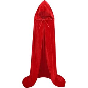 Halloween Hooded Cloak Long Hooded Cloak dult Christmas Halloween Cloak Costumes Hooded Cape Masquerade Dress Up