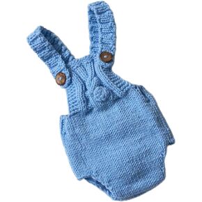Zeroest Newborn Baby Girl Boy Photography Props Crochet Knitted Outfits Handmade Romper Shorts for New Baby Photo Shoot