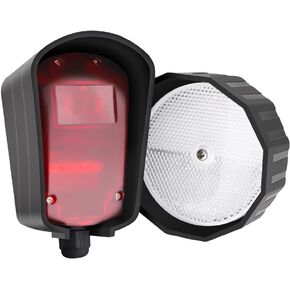 TOPENS TRF3 Safety Reflection Photocell Retro-Reflective Photoelectric Beam Sensor for Automatic Swing Sliding Gate Openers Garage Door Openers Access Control Security Alarm Systems Outdoor Use