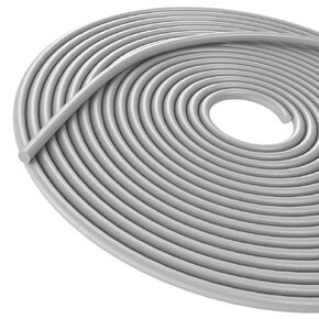 DGSL Backer Rod 1/4 Inch, Caulk Saver EPDM Rubber Backer Rod for Joints Concrete Filling and Gaps, Driveway and Wall Cracks(16.4 Ft Length)
