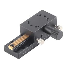 Linear Translation Stage, Manual X Linear Stage, SEMCIC-80 X Rack Pinion Type Sliding Table, Trimming Bearing Tuning, Linear Roller Bearings