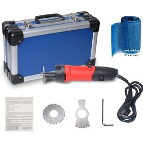 Cast Removal Saw, Orthopedic Cast Cutter, Medical Electric Plaster Cutting Saw Oscillating Speed Adjustable for Tearing Polymeric Materials 110V 12500rpm/min (𝐅𝐃𝐀 𝐀𝐩𝐩𝐫𝐨𝐯𝐚𝐥 ）