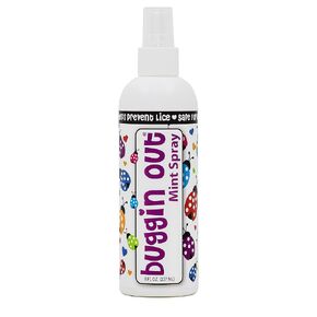 Buggin Out Mystical Mint Spritzer - 8oz Peppermint Essential Oils - Non Greasy Formula - Daily Use For Kids & Adults