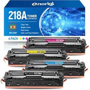 Toner Cartridges Compatible with HP 218A Use for Pro 3201dw MFP 3301cdw 3301fdw 3301sdw Printers