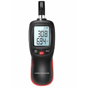 Temperature Humidity Meter, Air Temperature Thermometer Humidity and Temperature Meter for Home, HVAC, Industry, Agriculture, Meteorology, Medical, Daily Life