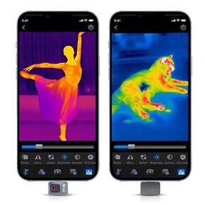 Thermal Camera for Android Phone, P2 Thermal Imager with 512 × 384 Super IR Resolution, 256 × 192 IR Resolution, Infrared Camera with 15X Zoom, 1.5℃ PCB Accuracy, -4°F~1112°F Temp Range
