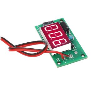 Counter Module with Memory Function 0~3 Bit Red Digital Display Counter Module Electrical Counting Meter for Industries Automation Systems Equipment Machine (4-7V)