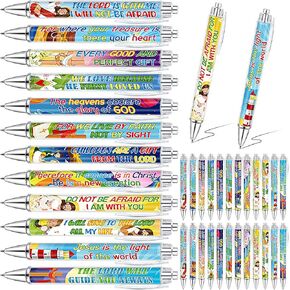 48 Pcs Animal Print Pens 1.0 mm Black Safari Print Retractable Ballpoint Pens Bulk Jungle Pattern Writing for Home School Office Supplies Party Gifts(Animal)