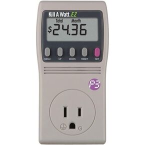 P3 2-Pack International P4460 Kill A Watt EZ Electricity Usage Monitor, Grey