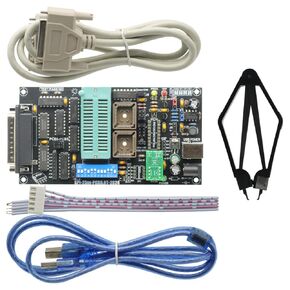 SPI 25xx PCB5.0T-2021 EPROM مبرمج، BIOS009 PIC، دعم 0.98d12، مشبك ترويجي PLCC32 + SOIC 8 pin محول جديد