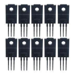 10PCS GT30F124 30F124 TO-220F IGBT Transistor