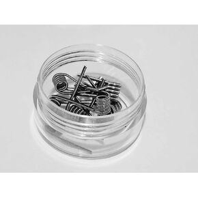 Wrapped Fused Clapton Wire.