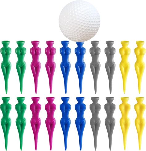 CATOSUM 50 قطعة 3 بوصة البلاستيك جولف تيز سيدة تيز امرأة جولف تيز جولف تيز لتدريب الغولف in Kuwait