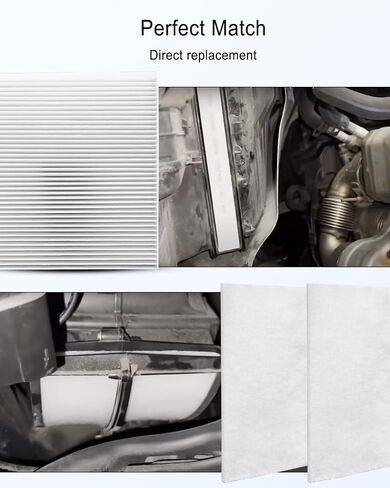 Cabin Air Filter with 2 Bunk Filter Set Fit for Freightliner CASCADIA Trucks 2019-2023, Replace BOA84032457001 PA30107 AF55836 BOA91559 ABPN10G91559 AF26235 in Saudi Arabia