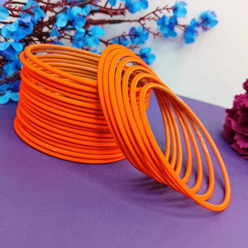 Efulgenz Indian Bangle Set Plain Matte Finish Metal Bangles for Women Two Dozen Wedding Bangles Set Plain Alloy Bangles Bollywood Bracelets Bridal Bangle Set for Women in Saudi Arabia