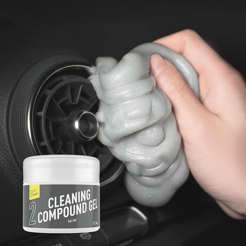 CLICK CLEAN Keyboard Cleaning Gel, 7oz Universal Cleaning Gel for Keyboards Electronics Cleaner Dust Cleaning Gel for Car, Laptop, Keyboard, Air Vents in Saudi Arabia