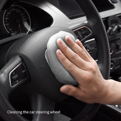 CLICK CLEAN Keyboard Cleaning Gel, 7oz Universal Cleaning Gel for Keyboards Electronics Cleaner Dust Cleaning Gel for Car, Laptop, Keyboard, Air Vents in Saudi Arabia