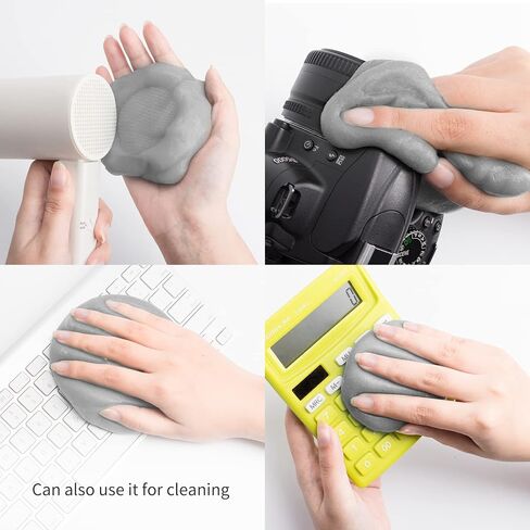 CLICK CLEAN Keyboard Cleaning Gel, 7oz Universal Cleaning Gel for Keyboards Electronics Cleaner Dust Cleaning Gel for Car, Laptop, Keyboard, Air Vents in Saudi Arabia
