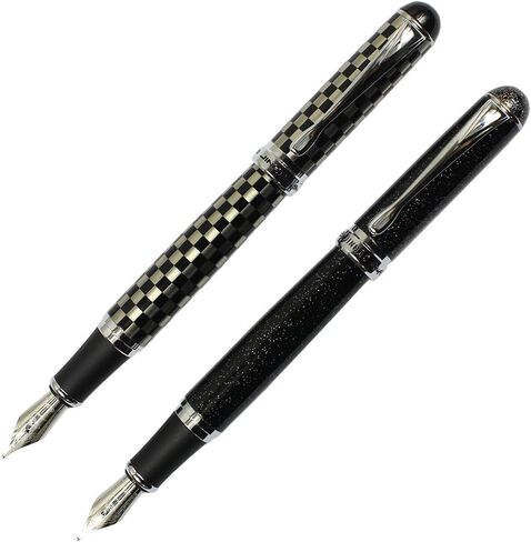 قلم حبر Gullor Advanced Jinhao متوسط ​​X750 بنمط السماء الليلية السوداء in Kuwait
