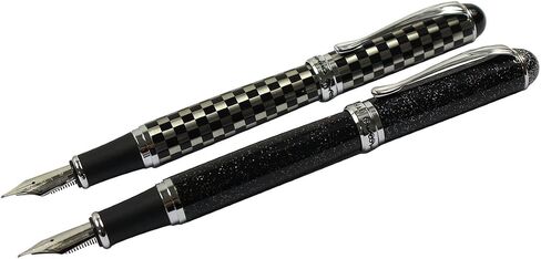 قلم حبر Gullor Advanced Jinhao متوسط ​​X750 بنمط السماء الليلية السوداء in Kuwait